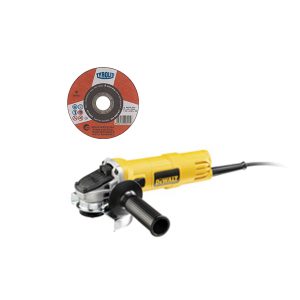 Tyrolit Disco Corte Inox 115 x 1 x 22mm 200 unidades + Amoladora DeWalt DWE4056