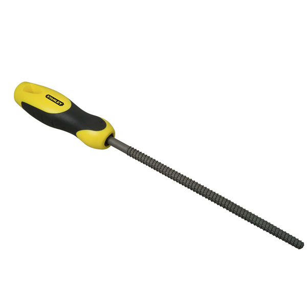 Lima Redonda Stanley 0-22-444 - Entrefina 8/200mm Mango Bimaterial