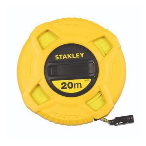 CINTA MÉTRICA DE FIBRA DE VIDRIO STANLEY 20m (0-34-296)