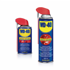 Lubricante WD-40 Multi-Uso DOBLE ACCIÓN 500ml