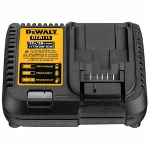 Cargador rápido DEWALT DCB115 para baterías XR 18V