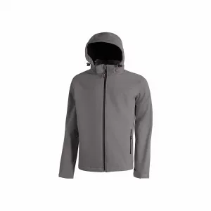 Chaqueta softshell U-Power Kyra gris para trabajo