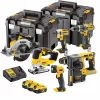 Kit DeWALT DCK690P3T-QW XR 18V con 6 herramientas Brushless, 3 baterías 5Ah y maletines TSTAK